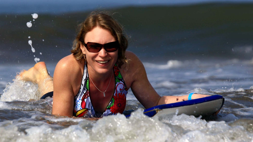 Boogie Boarding is Hannah Waddingham's Secret to Staying Fit at 50 - Here's How to do it (Women's Health)