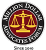 Million Dollar Advocates Forum Badge