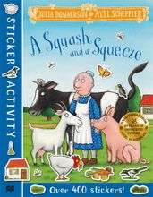 Book cover for A Squash and a Squeeze Sticker Book