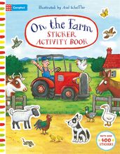 Book cover for On The Farm Sticker Activity Book
