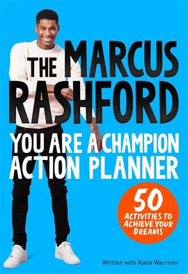 Book cover for The Marcus Rashford You Are a Champion Action Planner