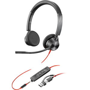 Hp Inc, Poly BW 3325 USB-C HS +3.5mmP +USB-C/A
