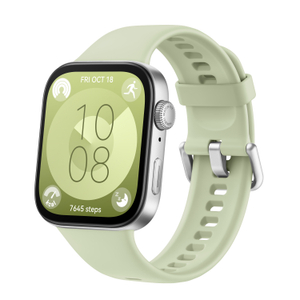 Huawei, Fit 3 - Silver Body+Green Strap