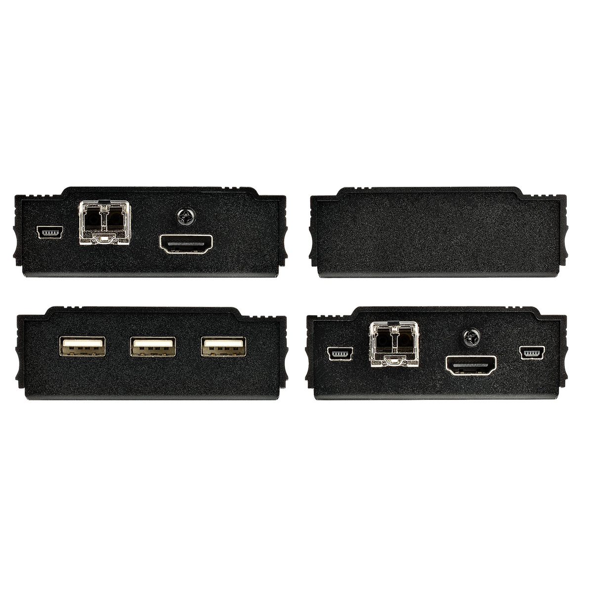 4K HDMI USB KVM Extender Over Fiber Kit
