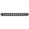 12-Port Keystone Blank Patch Panel 1URM