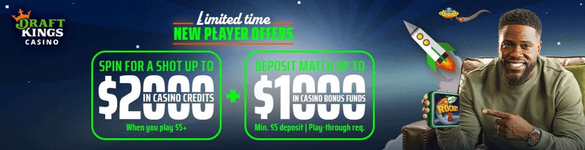 DraftKings Casino New Player Bonuses