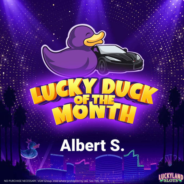 LuckyLand Slots Lucky Duck of the Month