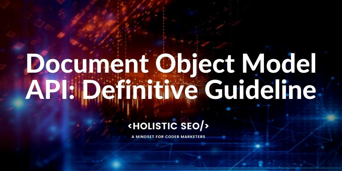 Document Object Model