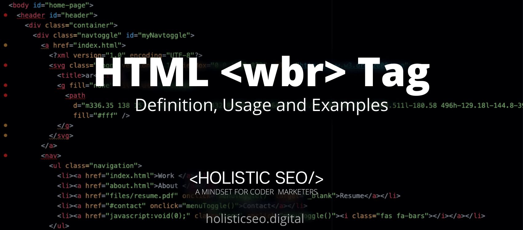 wbr HTML Tag