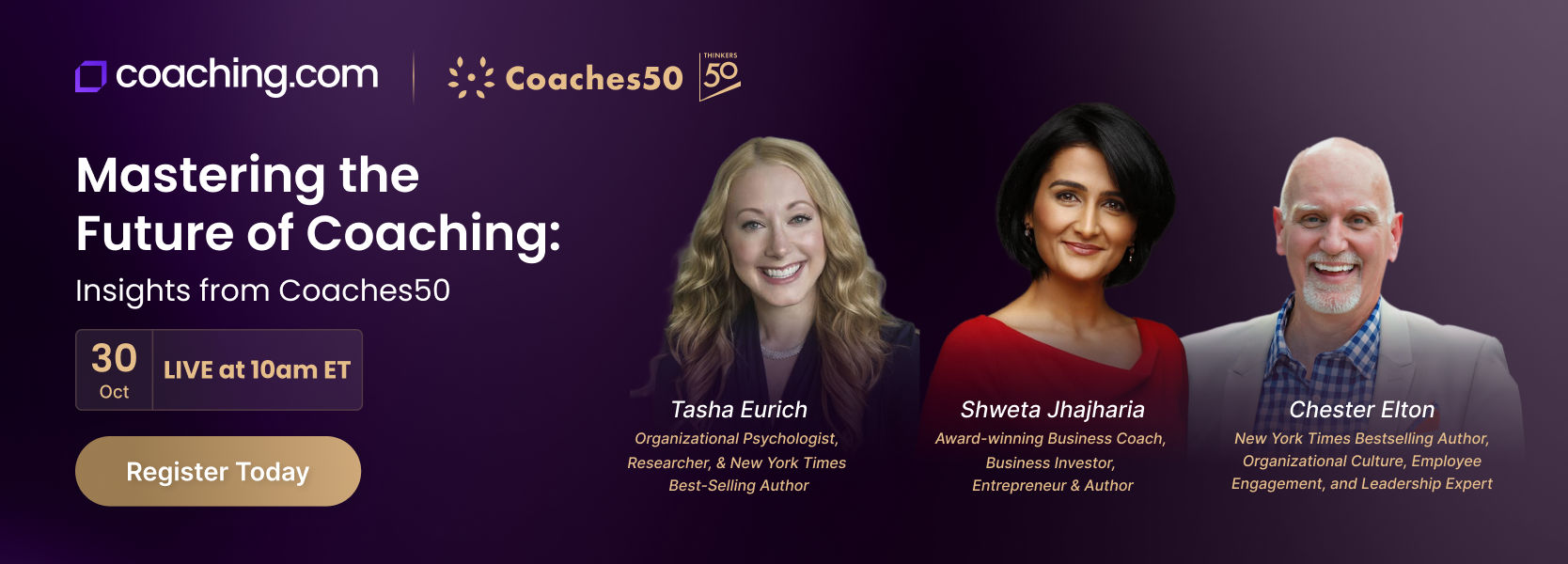 Coaches50 Event